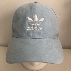 Adidas Trefoil Light Blue Ultra Suede Hat